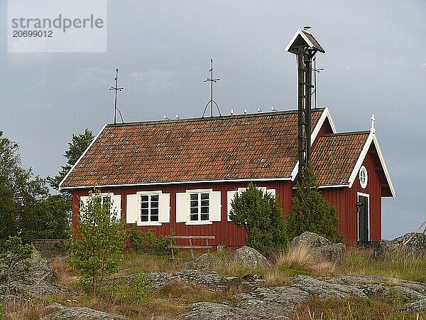 Hölick Chapel on the Swedish east coast