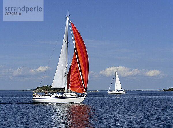 Sailing in the Stockholm archipelago