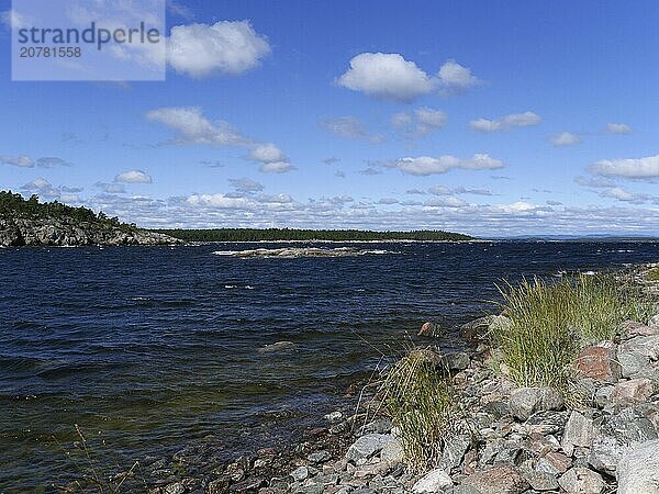 Coastal landscape in Sweden