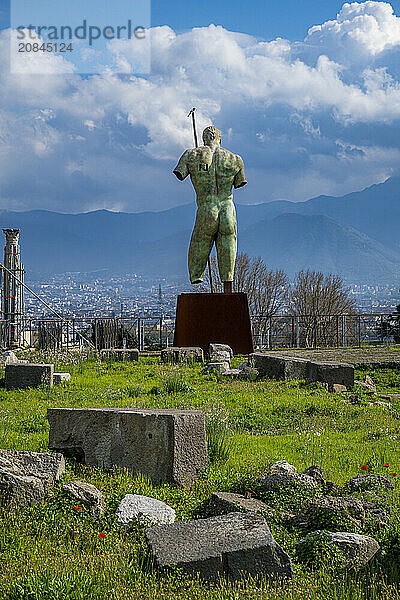 Pompeii  UNESCO World Heritage Site  Campania  Italy  Europe