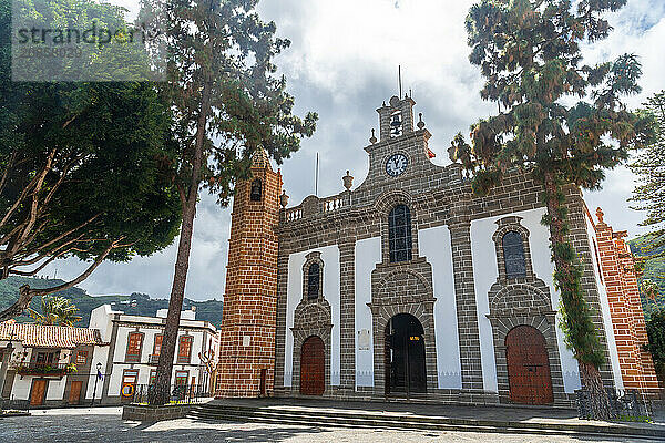 The beautiful Basilica of Nuestra Senora del Pino in the municipality of Teror. Gran Canaria  Spain  Europe