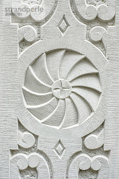 Symbolic image: Historical ornamentation  stonemasonry  here using the example of a heritage-protected building in the old town centre of Lindau (Lake Constance)  Bavaria  Germany  Europe