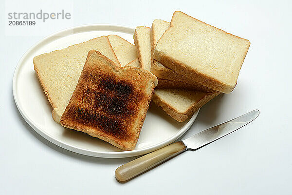 Toasted slice of bread  toast