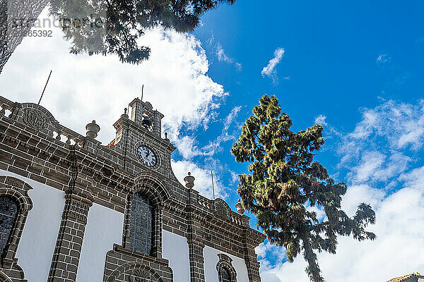 Detail of the Basilica of Nuestra Senora del Pino in the municipality of Teror. Gran Canaria  Spain  Europe