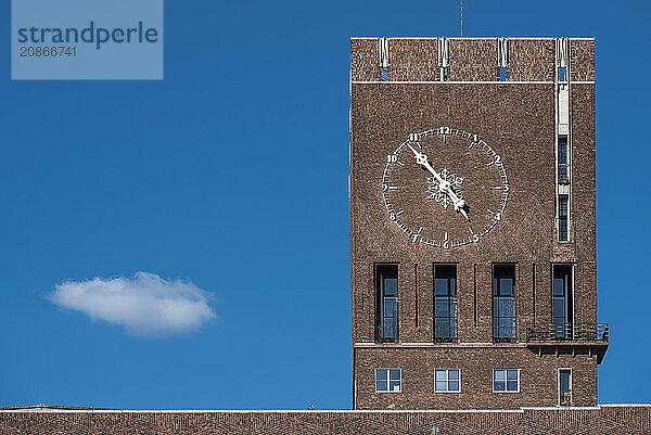 City Hall  Radhus  Oslo  Norway  Europe