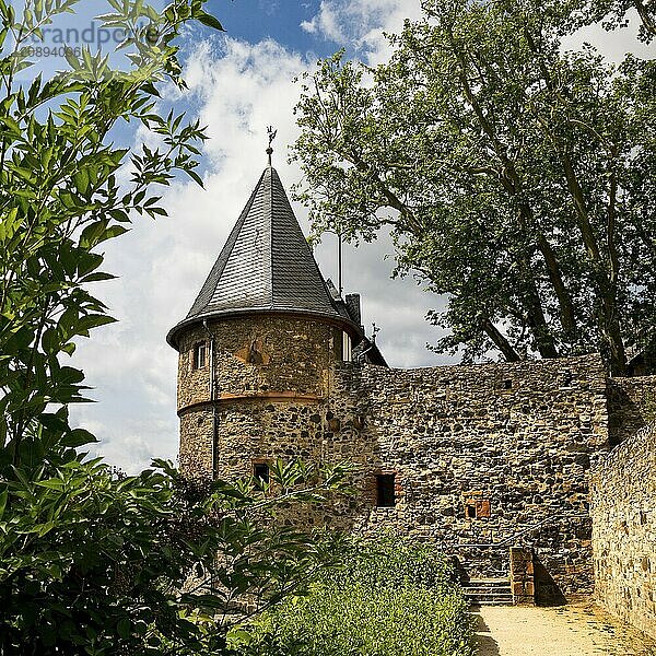 Friedberg Castle  southern castle fortifications  Friedberg  Wetterau  Hesse  Germany  Europe