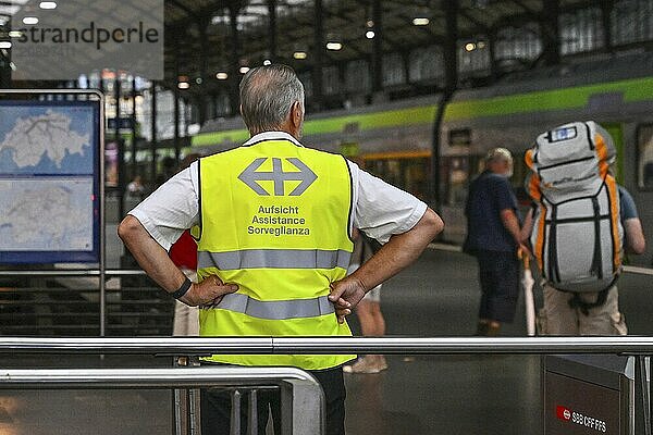 SBB railway station supervision