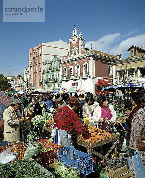 Portugal. Leiria County. Caldas Da Rainha. Daily market.