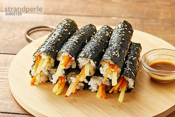 Korean style Kimbap