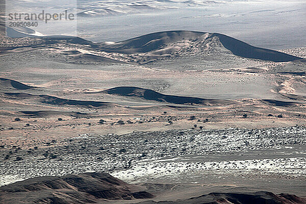 Die Namibwueste  Luftaufnahme  Namibia  Afrika