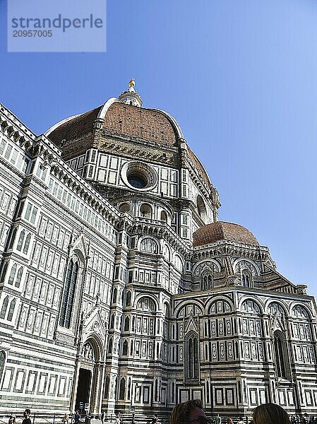 Florenz  Italien. 18. September 2023. Ansicht der Kathedrale von Florenz (Cattedrale di Santa Maria del Fiore)