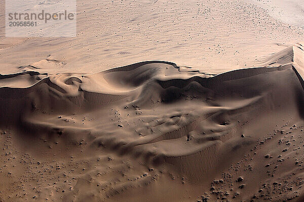 Die Namibwueste  Luftaufnahme  Namibia  Afrika