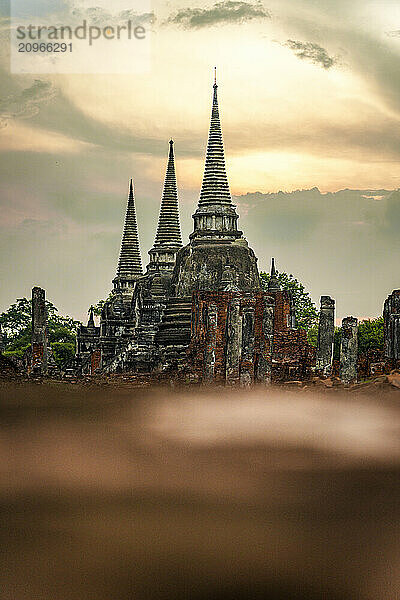 Wat Phra Si Sanphet buddhist temple  Thailand