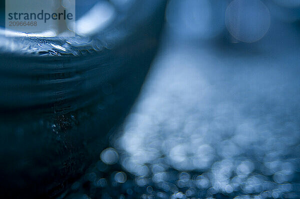 Bicycle in the rain.