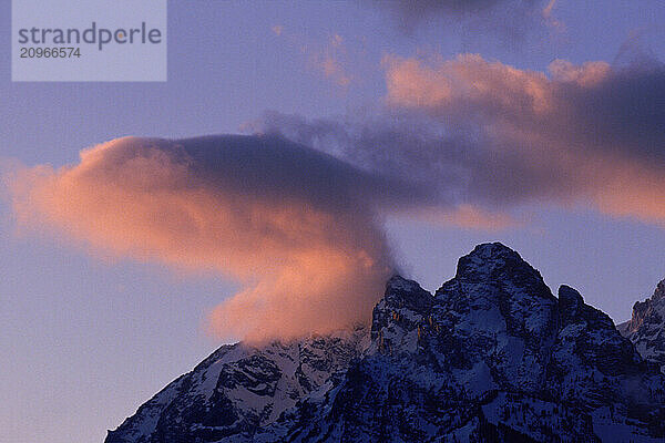 Clouds  mountain