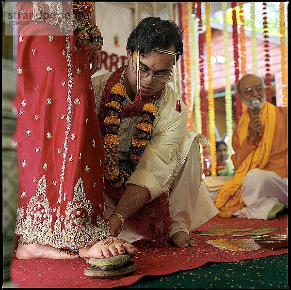 Wedding of a young man with Down Syndrome