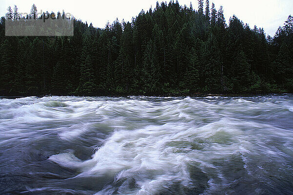 White water river.