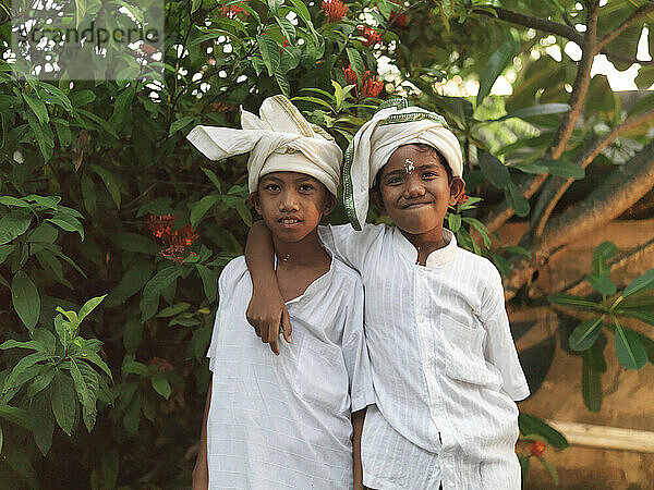 Portraits of locals during the annual Sanur Village Festival