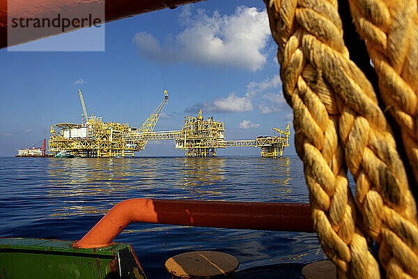 Oil production offshore Gulf of Mexico