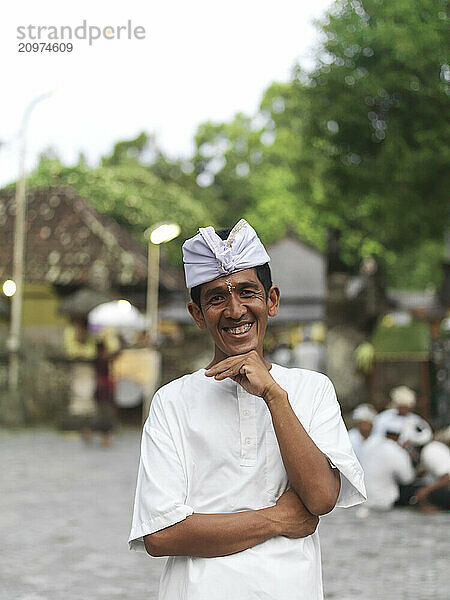 Portraits of locals during the annual Sanur Village Festival