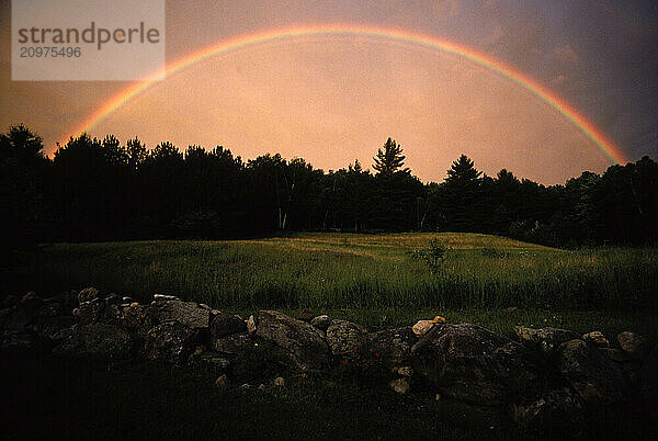 Rainbow in Lovell  ME USA