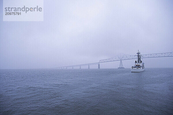 Coast guard cutter.