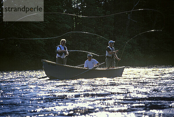 Fishing in River