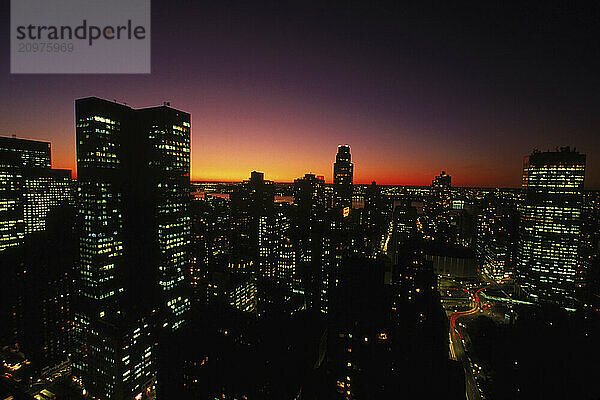 Manhattan Skyline  NYC  NY USA