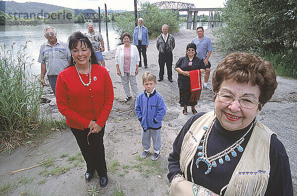 Elders of the Cowlitz Tribe.