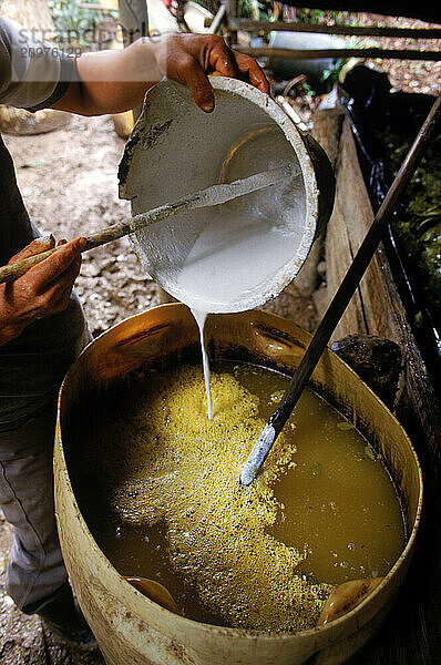 Making cocaine  Colombia.