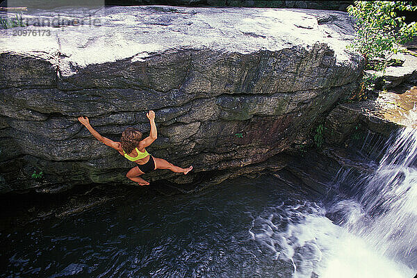 Rockclimber Lynn Hill.