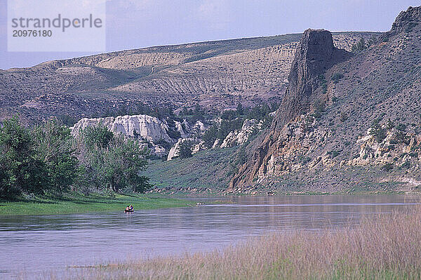 River scenic in Montana.