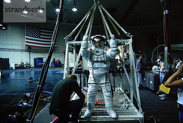 NASA Astronauts Train.