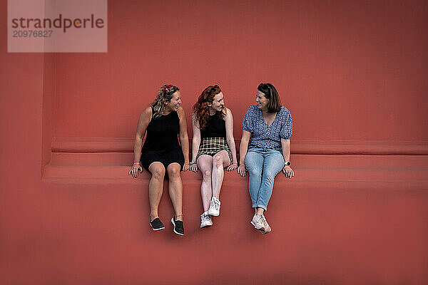 Friends Share Laughs while exploring Antigua  Guatemala.