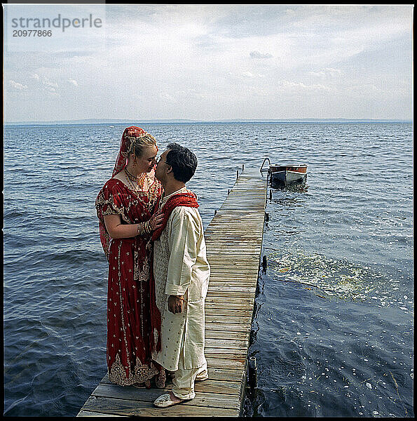 Wedding of a young couple with Down Syndrome