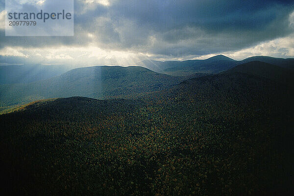 The mountains of western Maine.