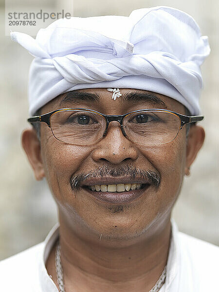 Portraits of locals during the annual Sanur Village Festival