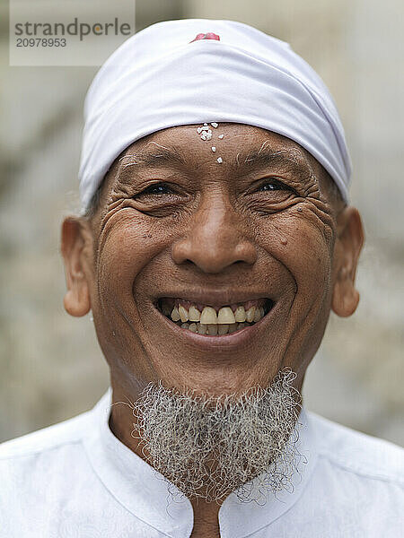 Portraits of locals during the annual Sanur Village Festival