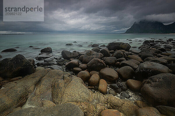 Utakleiv  Lofoten  Norway  Europe