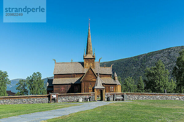 Lom Stave Church  Lom  Oppland  Norway  Europe