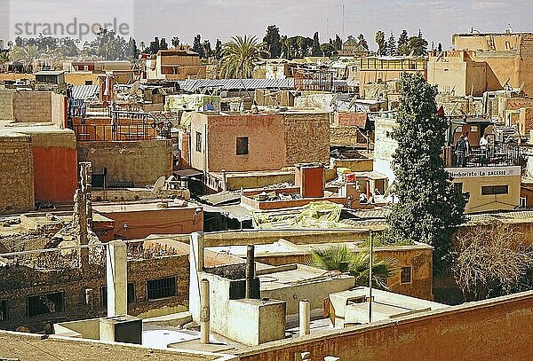 The roofs  Medina from above