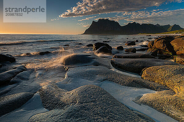 Utakleiv  Lofoten  Norway  Europe