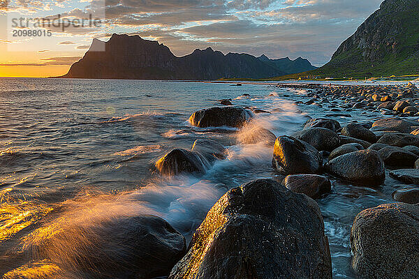 Utakleiv  Lofoten  Norway  Europe