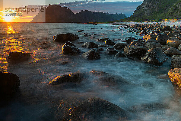 Utakleiv  Lofoten  Norway  Europe