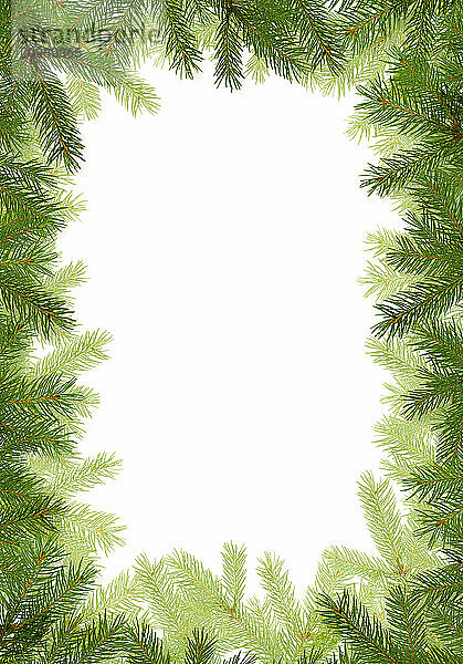 Framed Christmas card background