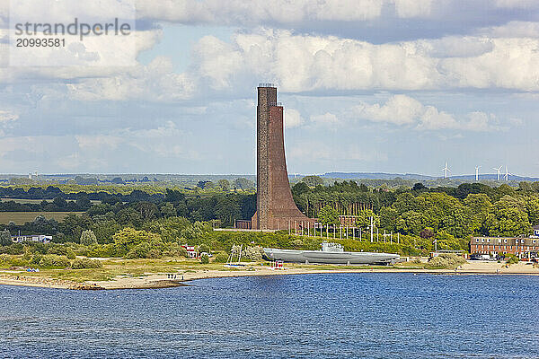 Laboe Naval Memorial  Kiel Fjord  Schleswig-Holstein  Germany  Europe