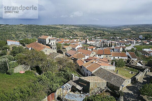 Pinhel castle view in Portugal