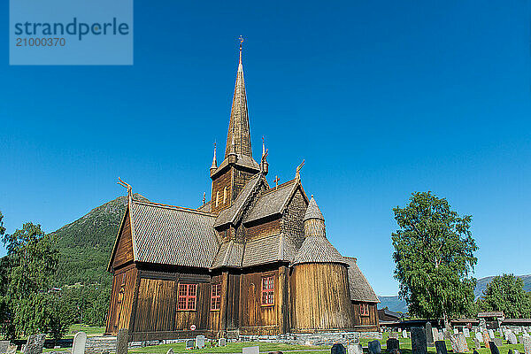 Lom Stave Church  Lom  Oppland  Norway  Europe