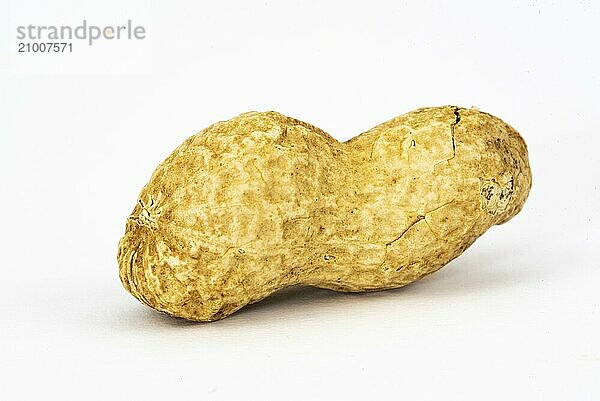 Netherlands. October 2022. Peanuts  isolated on white background