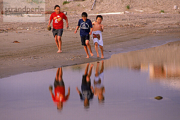 alaska inuit native american small town people north